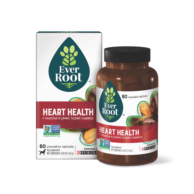 EverRoot Heart Health Chewable Tablets with packaging