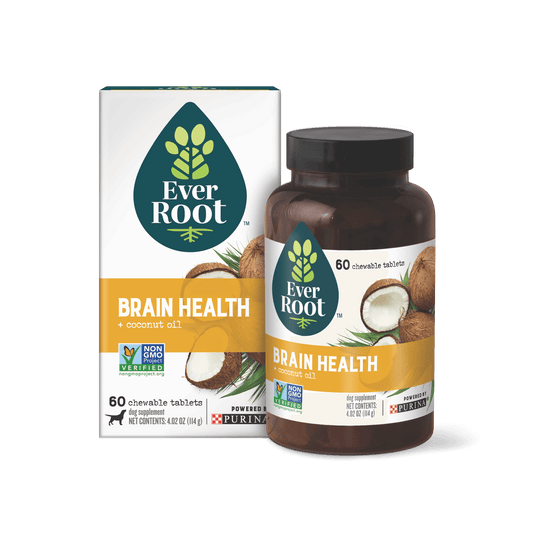 EverRoot Brain Health Chewable Tablets with packaging