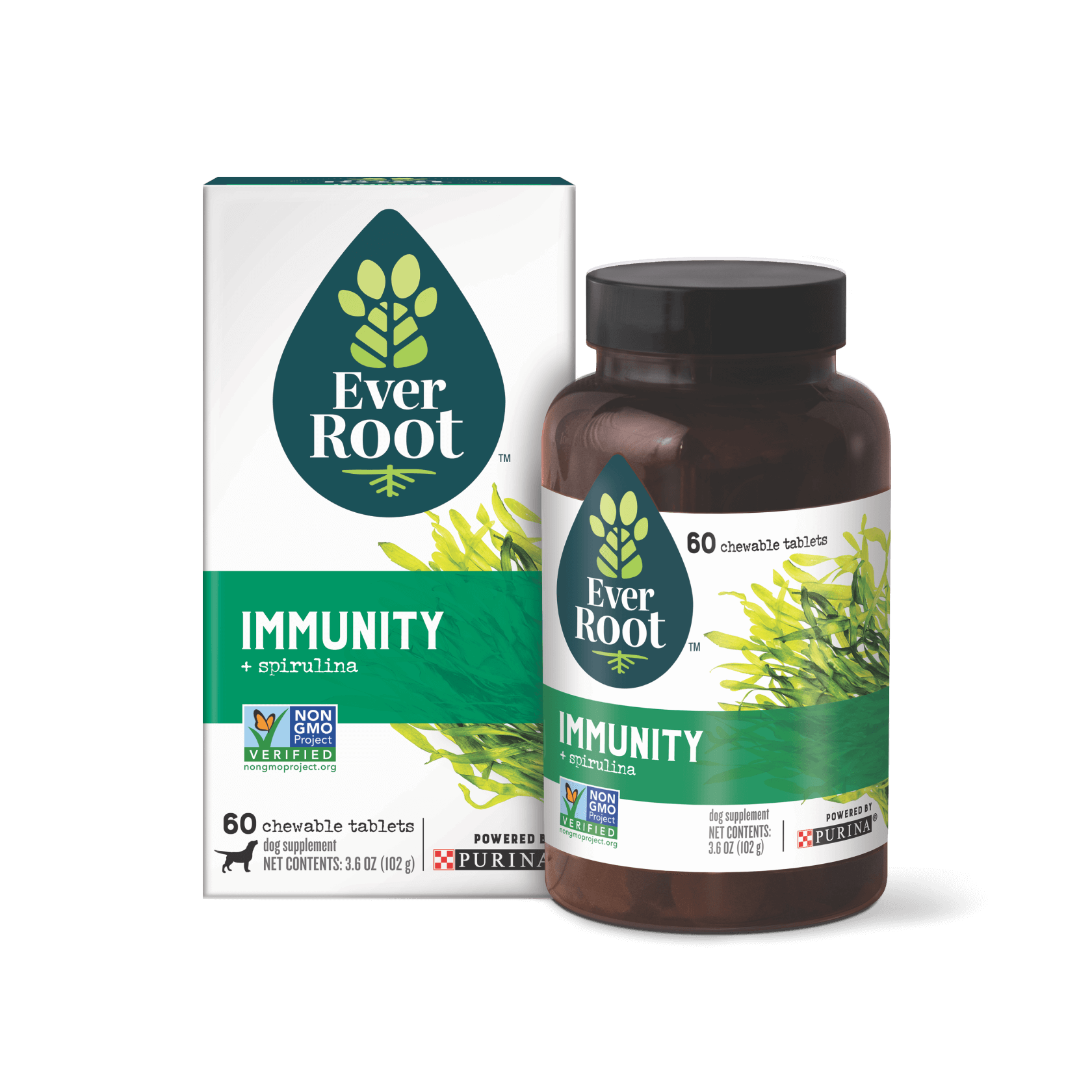 EverRoot Immunity Chewable Tablets with packaging